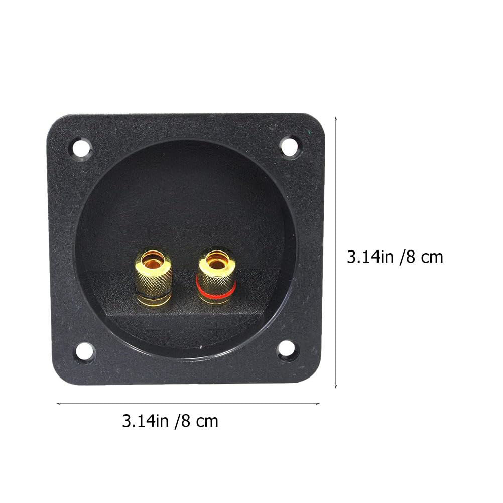 GetUSCart- Veemoon 2Pcs Speakers Terminal Box Subwoofer Box Terminal ...