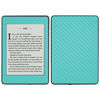 Picture of MightySkins Carbon Fiber Skin for Amazon Kindle Paperwhite 2018 (Waterproof Model) - Solid Baby Blue | Protective, Durable Textured Carbon Fiber Finish | Easy to Apply, Remove| Made in The USA