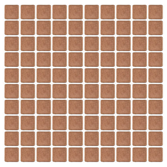 Picture of 100pcs Copper Pad Shim Thermal Kit, 401w/mk Thermal Conductivity Small Heatsink Kit, DIY Pure Copper Skiving Fin Heatsink, for Laptop GPU CPU VGA VRAM(15x15x1.5mm)