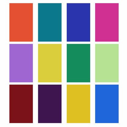 Picture of Universal Flash Lighting Filter, Universal 12 pcs Colors Filter Paper for DSLR Cameras Top Flash Lamp Color Cards Kit for Most Digital Cameras Flash Light