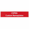 Picture of Custom Laser Engraved Pelican 1510 Nameplate (2-Text Lines, Red)