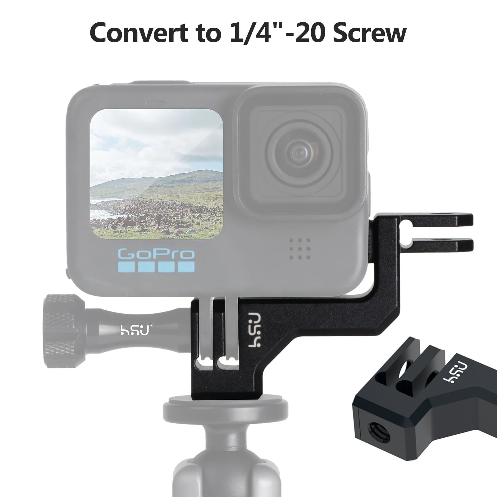 GetUSCart- HSU 90 Degree Aluminum Vertical Bracket Adapter Elbow Mount ...