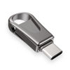 Picture of 64GB USB C Flash Drive, 2-in-1 OTG USB 3.0 Thumb Drive, Dual USB Memory Stick Pen Drive for Type-C Android Smartphones Tablets and New MacBook Laptop PC PDA Samsung, Black
