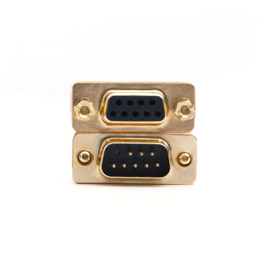 GetUSCart- Arnorin DB9 Null Modem Adapter Male to Female Slimline Data ...