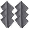 Picture of K&F Concept 6 Pack Microfiber Cleaning Cloth（15x18cm）, Washable Reusable Lens Cleaning Cloth for Cleaning Camera Lenses, Glasses, Screens, Cameras, Eyeglasses, LCD TV Screens, Tablets