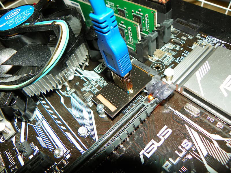GetUSCart- Thsion NGFF M.2 to USB Converter, M.2 to PCI-e Connector ...