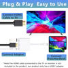 Picture of USB C to HDMI Multiport Adapter, USB C Digital AV Adapter for iPhone 15, Multiport AV Adapter with 4K HDMI Output USB 3.0 Port & USB-C Fasting Charging Port Compatible for MacBook Pro, iPad Air
