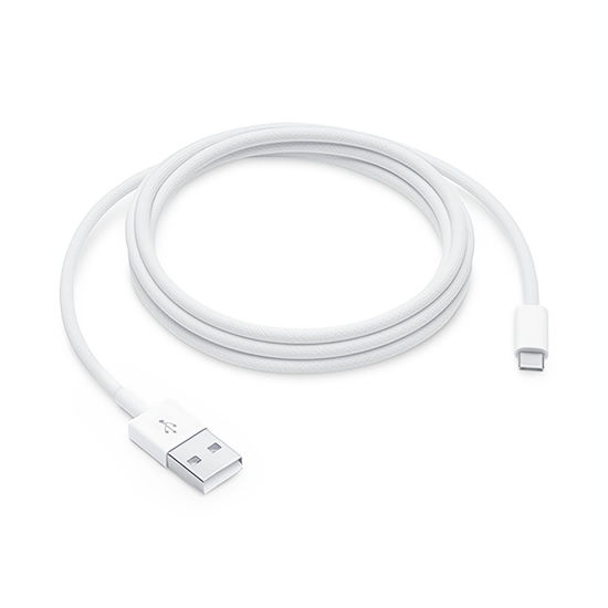 Picture of USB to USB C Woven Cable (3.3FT, 2Pack) for CarPlay, iPhone 15/15Plus/15Pro Max, iPad Pro 11 12.9in, iPad Air 4/5, iPad 10, iPad Mini 6, Apple TV Remote 3rd, USB to Type C Car Charger Charging Cord