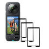 Picture of debous Insta 360 X4 Screen Protector for Insta360 X4 X 4 Anti-scratch Tempered Glass Clera Hard Protective Film Cover Shield (3pack)