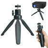 Picture of PANTWOO Mini Desktop Tripod Stand with 6.3 inch Universal 1/4 Screw Ballhead for Projectors, DSLR Cameras, Webcams, Smartphones, and Selfie Sticks - Black Angle Adjustable