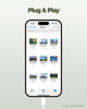 Picture of USB-C SD Card Reader for iPhone 15, 2-in-1 Digital Camera Memory Card Adapter for SD and Micro SD Cards