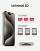 Picture of USB-C SD Card Reader for iPhone 15, 2-in-1 Digital Camera Memory Card Adapter for SD and Micro SD Cards