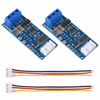 Picture of ALMOCN 2 Pack TTL to RS485 Adapter Module 3.3V 5V 485 to TTL Signal Single Chip Serial Port Level Converter Borad with RXD, TXD Indicator