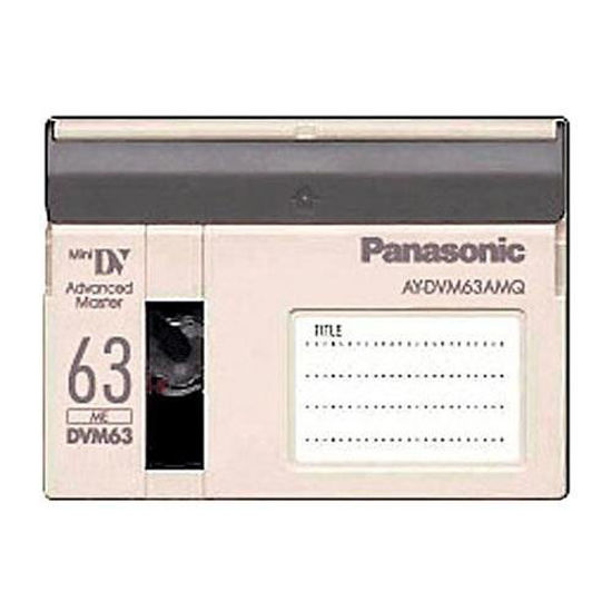 Picture of PANASONIC AYDVM63AMQ Professional Quality MiniDV Tape