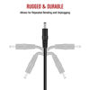 Picture of Tendelux 15ft DC 12V Power Extension Cable, 5V to 24V DC/AC Extension Cord for CCTV Security Camera, IR Illuminator & More