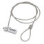 Picture of Aexit 4-Digit Password Computer Accessories Alloy Computer Combination Lock Cable Security Devices for Laptop