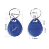 Picture of MINDRFID T5577 RFID Key Fob 125KHz Proximity ID Card Key Tags, Read and Rewirtable Keyfobs (10 PCS)