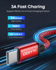 Picture of DDIYYI USB Type C Cable Fast Charging (3-Pack 3ft), USB to USB C Cable Braided Charger Cord for iPhone 16/15, 15/16 Pro, 15/16 Plus,15/16 Pro Max, Samsung Galaxy S24 S23 S10e and More, USBA to USBC