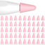 Picture of Joosko for Apple Pencil 2nd Generation/1st Generation Nib Protectors and Apple Pencil (USB-C), [50 Pack] Ultra Thin Silicone Nib Protectors, Drawing Noise Free.（Pink）