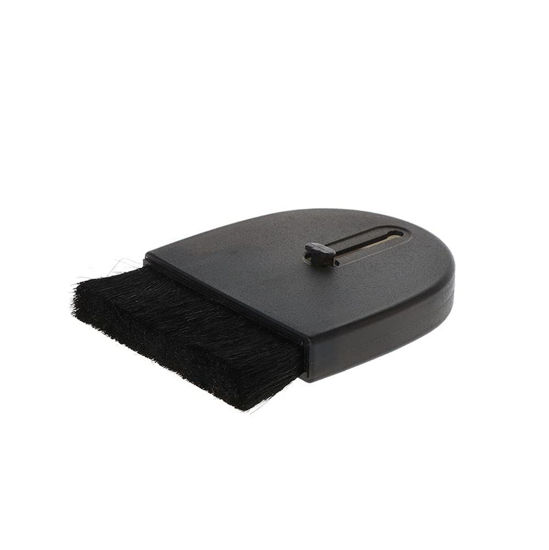 Picture of PZRT Semicircle Screen Brush Retractable Keyboard Brush Vinyl Instrument Cleaning Brush 5.5x5.4x1cm, Black
