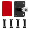 Picture of iBOLT Aluminum 17mm AMPs Adapter Plate - for Garmin GPS Devices, Smartphone Holders and Other Industry Standard 17mm adapters