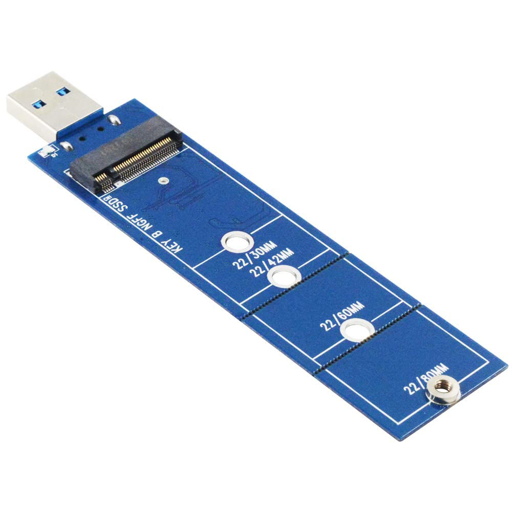 GetUSCart- GODSHARK M.2 to USB Adapter, B Key M.2 SSD Adapter USB 3.0 ...