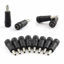 Picture of ZYAMY 10pcs DC Power Adapter 5.5x2.1mm Female Jack to 5.5x2.5mm Male Plug Electrical Socket Adapter Plug Converter