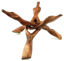 Picture of AzureGreen Wooden Tripod Stand, 8" L