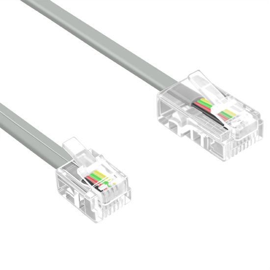 GetUSCart- NECABLES 2Pack RJ45 to RJ11 Adapter Converter Cable 3ft RJ45 ...