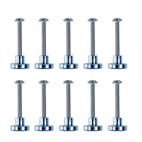 Picture of M3 magnetic screw set, suitable for fixing 25mm thickness cooling fan on The surface of various electronic products (10 pack)