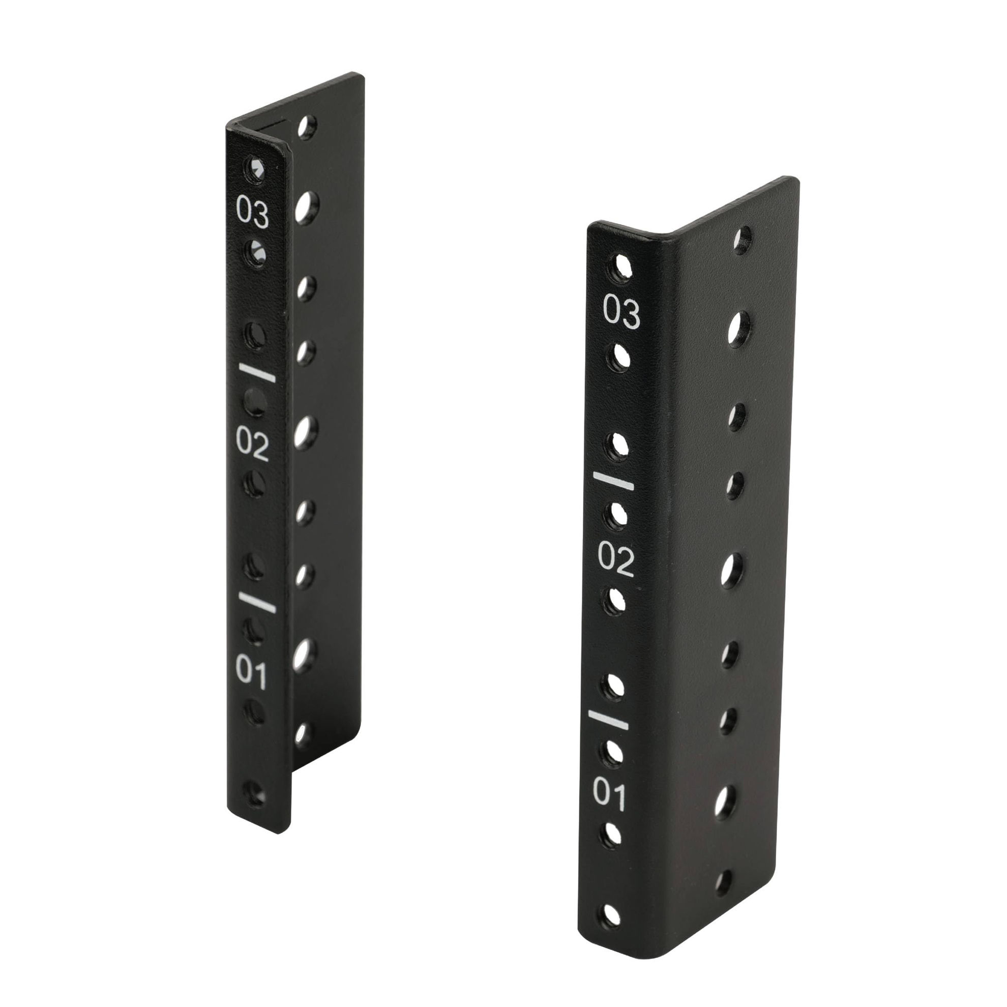 GetUSCart- Tecmojo 3U Vertical Server Rack Rail Pair Kit DIY Rack Rails ...