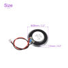 Picture of DMiotech 1W 8 Ohm 28mm Diameter DIY Magnetic Speaker Round Type Internal Replacement Loudspeaker with PH2.0/1.25mm-2P Terminal Line for Electronic