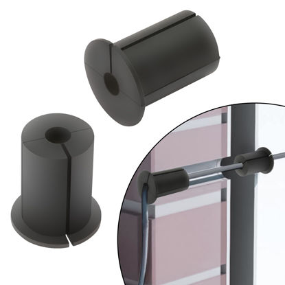 Picture of Starlink Cable Routing Kit for 1" Wall Hole, Starlink Cable Feed Through Bushings, Starlink Wall Grommet for Starlink Ethernet Cable Grommet, Silicone Starlink Accessories