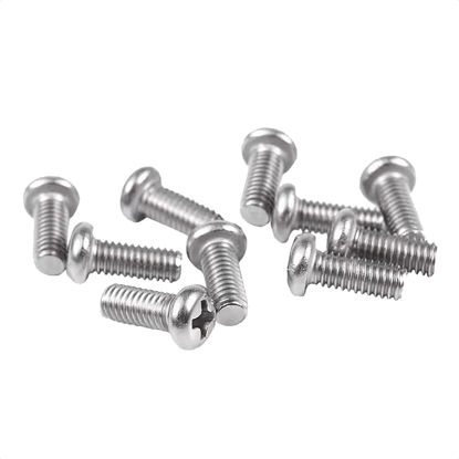 Picture of ALEOED M4 x 10mm Screw for TV Computer LCD Monitor Stand Mounting Phillips Head Screw, Pack of 10