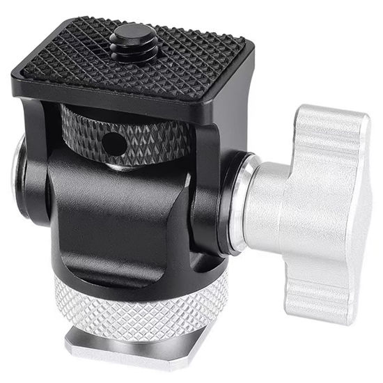 GetUSCart- Sutekus Field Monitor Mount Holder with Cold Shoe Swivel and ...