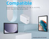 Picture of USB C Fast Charger for Samsung Galaxy Tab A9+ Plus A8 A7 S9 FE S6 Lite (2024) Tablet, 20W Type-C Power Adapter