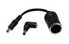 Picture of BiXPower Car Cigarette Socket to 5.5 x 2.5mm or 5.5 x 2.1mm Male Barrel Connector Adapter