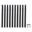 Picture of 10-Pack Universal Replacement Standard Pen Nibs with Removal Ring Replacement for Intuos CTL-4100 / 4100WL ; CTL-6100 / 6100WL(2x Black)