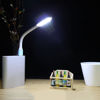 Picture of Soseelnee Mini Flexible Light, Portable USB Led Reading Night Lamp for PC Laptop Computer Notebook Power Bank - 2 Pack (White)