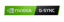 Picture of VATH Sticker Compatible with NVIDIA G-SYNC 9 x 50mm / 3/8" x 2" [1085]