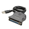 Picture of Mllepjdh USB 2.0 to 25 Pin DB25 Parallel Port Cable IEEE 1284 25pin Parallel Printer Adapter Cord USB to DB25 25Pin Parallel Port Printer Cable Adapter Speed