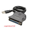 Picture of BEIDUOYANG USB DB25 25Pin Male to Female Printer Parallel Port IEEE 1284 LPT Adapter Converter Cable Cord Parallel Port Converter USB to Db25 Parallel Printer Cable Adapter Converter Apdater