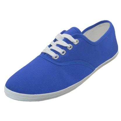Picture of Shoes 18 Womens Canvas Shoes Lace up Sneakers 18 Colors Available 324 Royal 9 - Size: 9