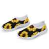 Picture of Jeiento Sunflower Slip On Sneakers for Women Fashion Sneakers Walking Shoes Non Slip Lightweight Breathable Mesh Running Shoes Comfortable US 6 - Size: 6