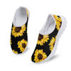 Picture of Jeiento Sunflower Slip On Sneakers for Women Fashion Sneakers Walking Shoes Non Slip Lightweight Breathable Mesh Running Shoes Comfortable US 6 - Size: 6