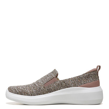 Picture of Ryka Womens Ally Slip On Casual and Fashion Sneakers Brown 10 Wide (C,D,W) - Size: 10 Wide