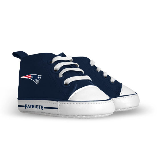 Picture of BabyFanatic Prewalkers - NFL New England Patriots - Officially Licensed Baby Shoes Team Color - Size: One Size