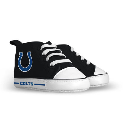 Picture of BabyFanatic Prewalkers - NFL Indianapolis Colts - Officially Licensed Baby Shoes Multicolor - Size: 0-6 months