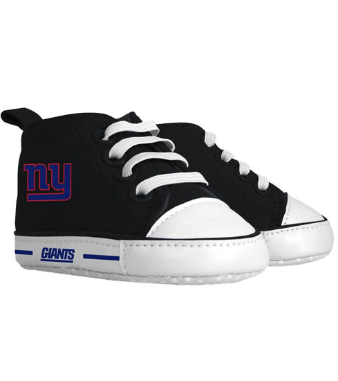 Picture of BabyFanatic Prewalkers - NFL New York Giants - Officially Licensed Baby Shoes Multicolor - Size: 0-6 Month