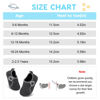 Picture of FEETCITY Baby First Walking Shoes Boys Girls Toddler Sneakers Anti-Slip Newborn Crib Shoes Pink Grey - Size: 18-24 Months Infant